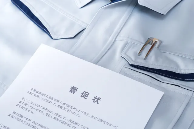 借金の督促状
